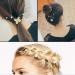 Vpang 20 Pcs Spiral Hair Pins Swirl Hair Twists - Pearl-Gold Hair Accessories for Wedding Bridal - Metal Spiral Twist Hairpins - Buy Online on GoSupps.com