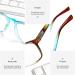 K KENZHOU Multifocus Reading Glasses - Blue Light Blocking Square Frame for Men & Women | International Shipping Available - Buy Online on GoSupps.com