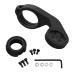 kwmobile bike mount compatible with Garmin Edge - GPS bike mount plastic - in black
