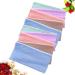 PATKAW Microfiber Facial Wash Cloth: Makeup Remover Cloths -Reusable Face Wash Cloth Cleansing Towel - 9.84x9.84x0.16 inch Soft Face Washcloth for Face (Random Color) - Buy Online on GoSupps.com