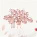 Angoily Wedding Headdress Wedding Hair Comb Hair Comb Clip Wedding Hair Decoration Hair Combs Decorative Bridal Hair Pin Wedding Head Jewelry Tiara Crystal Accessories Bride - Buy Online on GoSupps.com