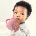 Silicone Sippy Cup Baby Cat Training Cup with Straw - No Spill Toddler Trainer Cup in Pink | Easy to Clean | Two-Handed Design - Buy Online on GoSupps.com