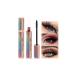 4D Silk Fiber Lash Mascara Starry Sky Mascara Lash Extensions Mascara for Natural Lengthening & Thickening Effect Waterproof & Long Lasting Black 1PC