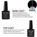 Kanorine UV/LED 10ml Nail Gel Polish 3 in 1 Set(Nail Primer+Base Coat +Top Coat) non-acid Natural/Acrylic Nails Primer Liquids gel bonder Agent soak-off no-wipe NailGelPolish 0.33oz x3 Primer&Base&Top - Buy Online on GoSupps.com
