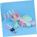 Housoutil 2 Mixing Sticks Applicator Cosmetic Spatula Silicone Spoon Spatula Silicone Brush Mixing Spoon Cream Stick Care Makeup Brush medium As Shown - Buy Online on GoSupps.com