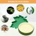 2 Pcs Leaf Reptile Food Water Bowl Plate Dish Reptile Feeder Feeder & Drinking Bowls for Tortoise Corn Snake Crawl Pet Drinking and Eating 2 Styles(Green) - Buy Online on GoSupps.com