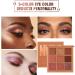 Makeup Palette face Collection of Powder Powder Pink Elegant Highlighter and Highly pigmented Eye Shadows Glam Trick for Women Uptodate 02 - Buy Online on GoSupps.com