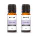 Lavender Essential Oil by Revive Essential Oils 2 Pack - REVIVEEO - 100% Pure Therapeutic Grade for Diffuser Humidifier Massage Aromatherapy Skin & Hair Care Unrefined Oils with No Fillers Lavender 0.68 Fl Oz (Pack of