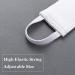 Set of 3 Quiet Door Closer Silencers for Baby Nursery - Elastic Straps, Universal Fit, Pure White, 4x2 inches - Buy Online on GoSupps.com