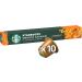 STARBUCKS Smooth Caramel Flavoured Coffee by Nespresso Blonde Roast Coffee Capsules 6 x 10 (60 Capsules) - Buy Online on GoSupps.com