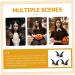 FRCOLOR 12 Pairs Horn Hairpin Horns Barrettes Halloween Evil Hairpin Halloween Devil Horn Hair Clips Goody Hair Clips for Women Hair Clip for Women Miss Metal Trumpet Universal - Buy Online on GoSupps.com