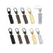 Zipper Pendant spare parts 10 pieces universal zipper pendant removable metal zipper zipper zipper zipper set zipper for jackets jeans