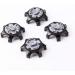 Sansheng Easy Change Golf Shoe Studs - 30pcs Anti-Skid Replacement Spikes (Black) - Buy Online on GoSupps.com