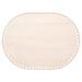 PH PandaHall 1pc Wooden Bag Bottom Oval Natural Wood Base Shaper 13.7x9.8/35x25cm Crochet Basket Base for DIY Knitting Crochet Yarn Storage Bag Weaving Crafts Home Decoration  Hole:8mm 13.7x9.8 Burlywood-oval