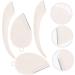 Mikinona 4-Piece Dermaplane Shaver Set | Reusable Ergonomic Eyebrow Razors | Precision Beauty Tools - Buy Online on GoSupps.com