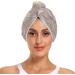 Watercolor Dragonfly Dry Hair Cap & Towel Set | Quick Drying Super Absorbent Soft & Comfortable - 2 Piece Collection - Buy Online on GoSupps.com