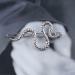 Inilbran Vintage Snake Hair Clip Barrette Silver Snake Hair Clip French Snake Hair Pin Barrette Decorative Headpiece Bobby Pins Hair Accessories for Women and Girls Headpiece - Buy Online on GoSupps.com