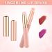 2pcs Silicone Lip Brush Set - Soft Bristle Makeup Applicator with Cap | Multi-Purpose Gloss Brush for Lipstick - Buy Online on GoSupps.com