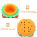RORPOIR Silicone Box Moisturizer Dispenser Jewelry Container Eye Cream Jar Makeup Sample Container Mini Hamburger Jars Tiny Travel Jars with Lid Small Container Cosmetic Jars - Buy Online on GoSupps.com