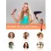 Vented Hair Detangling Brush with Wide Tooth Comb for Women & Kids - Wet/Dry/Curly - Minimize Breakage & Split-Ends - Includes 3 Styling Clips (Tropical Leaves) - Buy Online on GoSupps.com