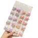 Girl's Hair Elastic Bands 40pcs Baby Cartoon Hair Tie Multicolor Mini Hair Bands Seamless Ponytail Holder Tiny Rubber Bands Hair Bobbles Toddler Hair Accessories for Girls Headwear for Children baby 2#Underwater World