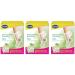 SCHOLL Pack of 3 x 4 Pairs of Nourishing Foot Masks with Aloe Vera
