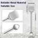Pore Prep Tool Blackhead Remover Comedone Extractor Set for Facial Skin Care - 2 Piece Metal Pimple Extractor for Men and Women - Buy Online on GoSupps.com
