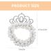 minkissy Girls Hair Accessories Pearl Hair Scrunchies Girls Hair Ties Pearl Hair Tie with Crown Pearl Hair Ties Ponytail Headband Pearl Beading Child Alloy South Korea Little Girl - Buy Online on GoSupps.com