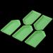 100 Pieces Plastic Bead Sorting Trays - Green | Diamond Rhinestone, Painting, Cross Stitch, Nail Art, Craft DIY Storage Plates - Buy Online on GoSupps.com