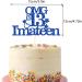 13th Birthday Cake Topper Blue Glittery 'OMG It's 13 I'ma Teen' Official Teenager 13th Birthday Cake Topper for Boys Girls 13 Years Old Birthday Party Decorations (Blue) - Buy Online on GoSupps.com