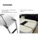 3 Step Stainless Steel Telescoping Boat Dock Ladder for Pontoon Boat/Yacht - Buy Online on GoSupps.com