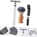 Fomiyes Portable Manual Razor for Men | Classic Old-Fashioned Shaving Brush & Beard Trimmer - Buy Online on GoSupps.com