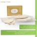 Crovin Loofah Pads - 100% Natural Exfoliating Body Scrubber for Men and Women - 6 Count SPA Gift Set for Bath Shower - Buy Online on GoSupps.com
