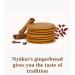Nyakers Pepparkakor Swedish Ginger Snaps Vegan Cookies Dairy-Free Snacks Gourmet Cookies Food Gift for Christmas Thanksgiving Packed in Beautiful Tin - 26.45oz Sold by Essential Products - Buy Online on GoSupps.com