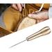 Copper Handle Sewing Awl Kit with 3 Needles - DIY Tool for Canvas and Leather Repair - Buy Online on GoSupps.com