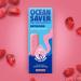 OceanSaver Eco Multi-Surface Bathroom Cleaner - 12x 750ml Refills | Plant-Based & Cruelty-Free | Pomegranate Scent | Powerful Cleaning Spray for Toilet, Sink, and Shower - Buy Online on GoSupps.com