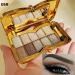 Glitter Eyeshadow Palette - 10 Shimmer Colors, Long Lasting & Waterproof - Professional Nude Makeup Set for Women - Buy Online on GoSupps.com