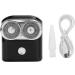 Electric Travel Razor for Men | Mini Beard Trimmer | Cordless & Portable | Type C Charging Grooming Tool - Buy Online on GoSupps.com