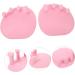 4 Pairs Healeved Toe Separators & Gel Protectors for Women - Toe Splints, Thumb Splint, Nail Polish Gel, Hip Pads - Foot Correctors & Stretcher with Arch Support - Pink (11X10X6CMx4pcs) - Buy Online on GoSupps.com