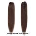 SEGO 100% Remy Dark Brown Ponytail Extension | Clip-In Real Hair Braid - 14 (35cm) - Buy Online on GoSupps.com