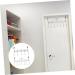 Alipis 2pcs Door Hook Wall Mounted Clothes Hanger Door Coat Hanger Punching Hanger Kitchen Door Drawer - Buy Online on GoSupps.com