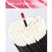 200Pcs Disposable Lip Brushes Lip Applicators Disposable Lint Free Lip Wands for applying lipsticks(Black) - Buy Online on GoSupps.com