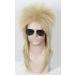 Linfairy 80s Rock Blonde Mullet Wig | Halloween Fancy Dress Costume Accessory - Buy Online on GoSupps.com