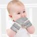 Unisex Baby Cotton Mittens | Newborn Boys Girls Winter Gloves | Anti-Scratch & Thermal Hand Warmer | Adjustable | 0-6 Months | Grey - 1 Pair - Buy Online on GoSupps.com