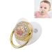 Ultra-Light Soft Silicone Baby Pacifier for Newborns | Breastfed Baby Pacifiers for Girls 6-18 Months (White) - Buy Online on GoSupps.com