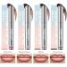 HOPHAT 4PCS Peel Off Lip Liner Set Easy Peel & Reveal Lip Stain Waterproof Long Lasting Peel Off Lipstick Lip Liner Makeup Beauty - Buy Online on GoSupps.com