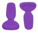 Heel Cushion Pads Anti-wear Foot Shock Absorption Heel Protectors Adult Soft Daily for Spurs and Heel Blister Prevention(Purple Large)