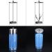 2 Types Disinfection Jar Glass Sterilization Container Sanitizer Glass Manicure Tools for Salon Hairdresser(9 inches) - Buy Online on GoSupps.com