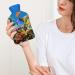 Underwater Fish Hot Water Bottle with Plush Cover - Hand Warmer for Adults & Children | 26.5x15.3cm - Buy Online on GoSupps.com