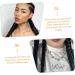 MAGICLULU to weave decorate Hair piece three shares synthetic braided ponytail extension elastic hair bands ponytail hairpiece band girl braided wigs wig High temperature wire 45X6CM Black - Buy Online on GoSupps.com